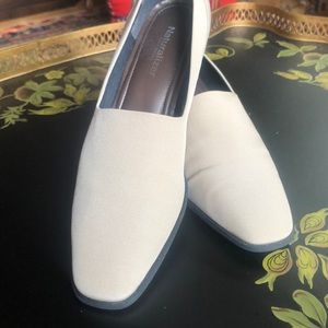 Naturalizer Jeannie Fabric and Leather Heels